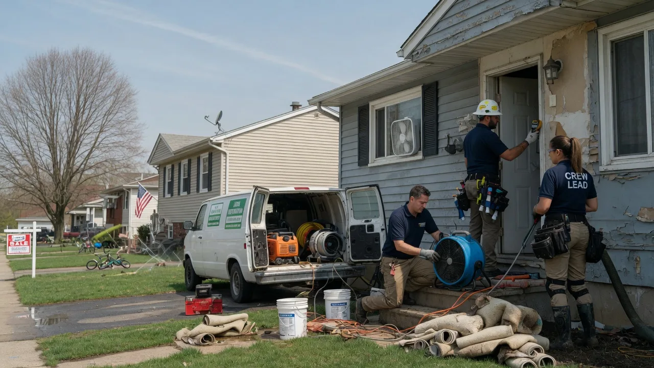 Flood Cleanup in Huntley, WY near me