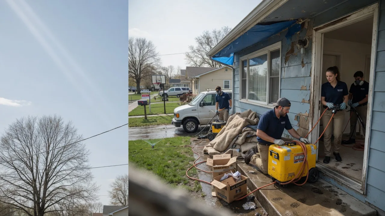 Basement Flood Cleanup in Huntley, WY near me